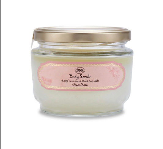 Sabon body scrub green rose (2 types)
