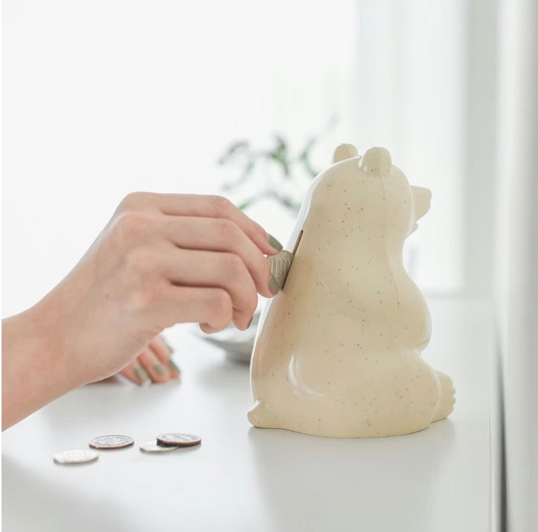 Polar bear money box