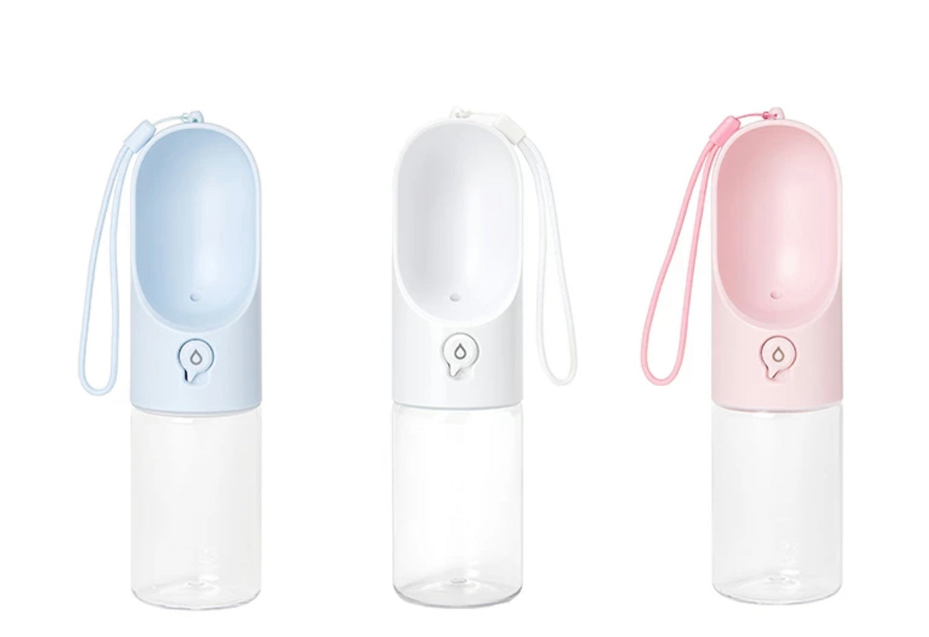 One touch water bottle 300ml (3 colors)