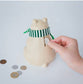 Polar bear money box 2023