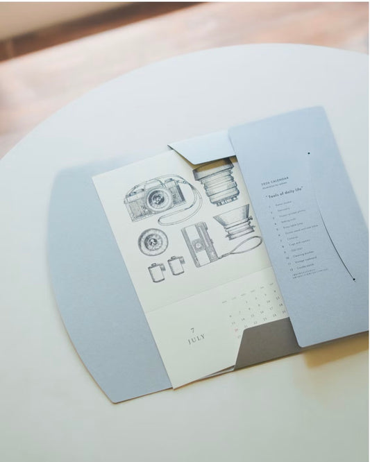 [LIMITED] Wall calendar 2026 / Tools of daily life（miltata）