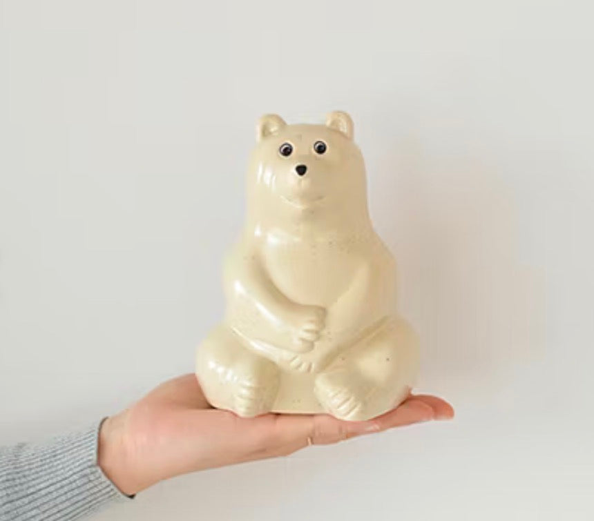 Polar bear money box
